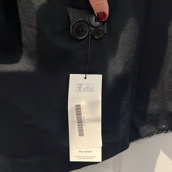 EUC-Isabel Marant M/US/6/FR38 wool coat. Purchased from the RealReal. With tag - Picture 3 of 5